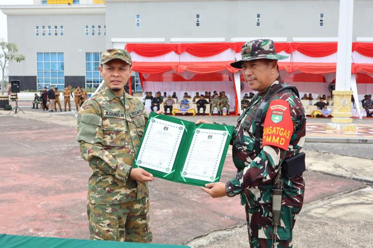 Pelaksanaan TMMD ke-127 Kodim 0301/Pekanbaru Resmi Dimulai